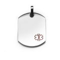 Stainless Steel Medical Alert Small Pendant